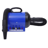 PawHut® Profi Hundefön Tierfön Pet Dryer Hundetrockner 2400W Blau(m-3)
