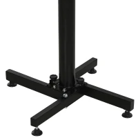 PawHut® Trimmtisch Tierpflegetisch runder Schertisch höhenverstellbar klappbar Schwarz(m-11)
