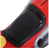 HOMCOM® Kinderkoffer Motorrad Kindergepäck Handgepäck mit Gurt zum Sitzen Rot Räder(m-11)