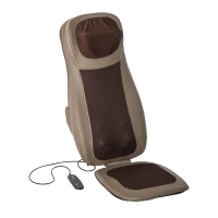 HOMCOM Massagesitzauflage mit Nackenmassage und Wärmefunktion(m-1)