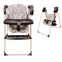 Elektrische Babyschaukel Babyhochstuhl Wippe Kindersitz Multifunktion Musik(m-1)