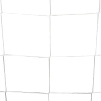 HOMCOM® Fußballtor mit PE-Netzgewebe Schwarz+Weiß Stahl(Q195)+PE-Netz 203 x 81 x 120 cm(m-8)