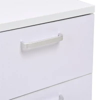 HOMCOM® Fernsehtisch Lowboard TV Board mit Schubläden und Rollen(m-5)