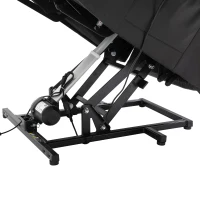 HOMCOM® Massagesessel mit Wärmefunktion | Massagestuhl | Schwarz | 100 x 93 x 105 cm(m-9)