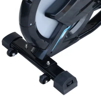 HOMCOM® Fahrradtrainer Heimtrainer Fitnessfahrrad Schwarz(m-9)