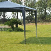 Outsunny® Pavillon Partyzelt 3x3m blau(m-3)