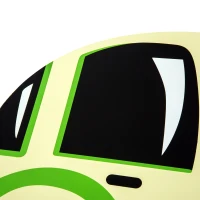 HOMCOM® Kindersitzgruppe Kindertisch mit zwei Stühlen Auto(m-7)