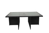 Outsunny® Polyrattan Gartenmöbel 27 tlg. Gartenset Sitzgruppe Garnitur(m-6)