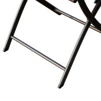 Outsunny® Polyrattan Sitzgruppe 7 tlg. Gartenset klappbar Braun(m-10)