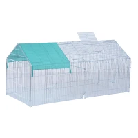 PawHut® Freilaufgehege Hasenkäfig Kleintiergehege(m-2)