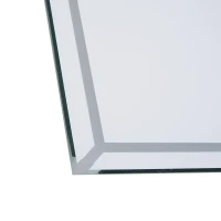 kleankin® LED Badezimmerspiegel Wandspiegel Touchschalter Energieklasse A Alurahmen Silber 50 x 3 x 70 cm(m-7)