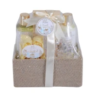 HOMCOM® 5 tlg. Badeset Wellness Set Geschenkset(m-1)