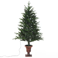 HOMCOM® Künstlicher Weihnachtsbaum | Tannenbaum | Ø 85 x 150 cm | Grün(m-2)