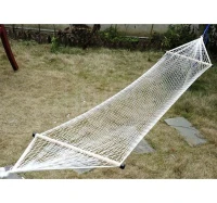 Hängematte Hängenetz Hängeliege Netzhängematte Hängesitz aus Polyester 200x50cm(m-6)