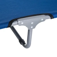 PawHut® Hundeliege Hundebett Katzenbett Schlafplatz faltbar Blau(m-6)