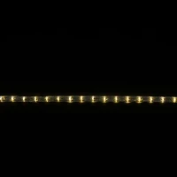 HOMCOM 5m LED Lichtschlauch Lichterkette Deko inkl. Stecker warmweiß IP65(m-7)