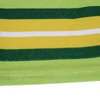 Outsunny® Hängematte | Mehrpersonen | Grün, Gelb, Blau | 210 x 145 cm(m-8)