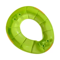 HOMCOM Kinder Toilettensitz Toilettenaufsatz Kindertoilette WC-Sitz grün(m-8)