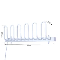 HOMCOM® Elektrischer Schuhtrockner Schuhwärmer für 3 Paar Schuhe(m-3)