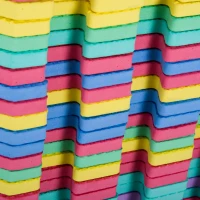 HOMCOM® Puzzlematte Kinderspielteppich 36 tlg. abwaschbar Bunt(m-4)