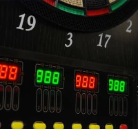 HOMCOM® Elektronische Dartscheibe Dartboard Electronic Dart Board(m-5)