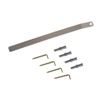 Bio Ethanol Edelstahl Wandkamin / Gel-Kamin 60 x 42 cm(m-2)