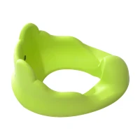 HOMCOM Kinder Toilettensitz Toilettenaufsatz Kindertoilette WC-Sitz grün(m-4)