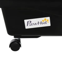 PawHut® Kleintierkäfig Rollbarer Nagerkäfig Starter-Set mit allem Zubehör 119x59x50cm(m-11)