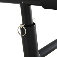 HOMCOM® Klimmzugstange pull up bar Reckstange für Türrahmen Stahl Schwarz(m-8)