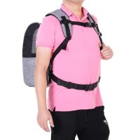 PawHut® Transporttasche Reisetasche Haustierrucksack 3 Eingang mit Festgurte Oxfordstoff 32 x 26 x 42 cm(m-4)