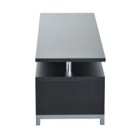 HOMCOM® Fernsehtisch TV Regal Beistelltisch Mehrzweck Lowboard Sideboard Holz 2 Farbe(m-4)