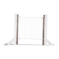 Türgitter Türschutzgitter Treppengitter Absperrgitter Hundegitter Tür Hundeklappe Verstellbar (73x63-110cm)(m-3)