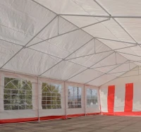 Vereinszelt Pavillon Carport Festzelt Partyzelt Gartenzelt Bierzelt XXL 12x6 m(m-3)