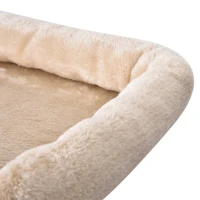 PawHut® Katzenbaum 5-Stock Kratzbaum Katzenhöhle Sisalsäule Kratzbrett Plüsch Beige(m-11)
