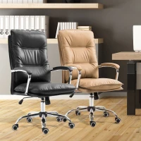 Vinsetto Bürostuhl Drehstuhl Chefsessel höhenverstellbar 2 Farben 59x76x106-116cm(m-1)