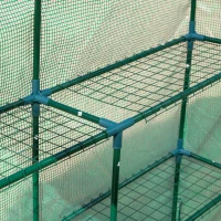 Outsunny® Treibhaus Gewächshaus Blumenregal Frühbeet Tomatenhaus Pflanzenhaus für Garten(m-10)