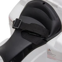 HOMCOM® Kindermotorrad 3–8 Jahre PP 87 x 41 x 54 cm Weiß(m-9)