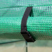 Outsunny® Treibhaus Gewächshaus Blumenregal Frühbeet Tomatenhaus Pflanzenhaus für Garten(m-8)