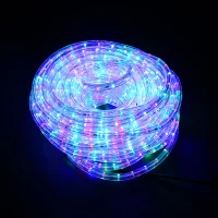 Homcom 20m LED Lichtschlauch für Innen und Außen Lichterkette Deko inkl. Stecker bunt IP65(m-4)