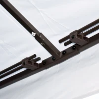 Outsunny® Polyrattan Gartenpavillon inkl. Seitenteile 3x4m(m-9)