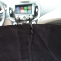 PawHut® Hundeschutzdecke Autodecke Rücksitzdecke schwarz(m-8)