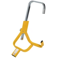 HOMCOM® Radkralle Radklemmenschloss Parkkralle für Ø47-67cm Räder mit 2 Schlüsseln(m-6)