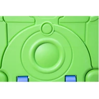 Kinderrutsche Spielzeug Gartenrutsche Kinder Rutsche mit Zaun(m-24)