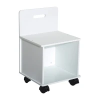 HOMCOM® Kinderküche Spielküche mit Zubehör Hocker Holz Rosa(m-9)