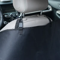 PawHut® Hundeschutzdecke Autodecke Rücksitzdecke schwarz(m-6)