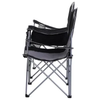 Outsunny® Doppel-Campingstuhl Klappstuhl mit Getränkehalter und Eisbeutel Armlehne Oxford(m-5)