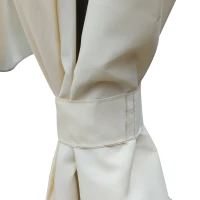 Outsunny® Gartenpavillon Pavillon Festzelt Partyzelt wetterfest Zelt mit Seitenwänden Cremeweiß 4 x 3 m(m-10)