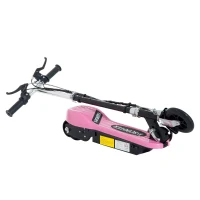 HOMCOM® E-Scooter Kinderroller Cityroller 120W klappbar Rosa(m-8)