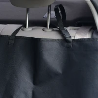PawHut® Hundeschutzdecke Autodecke Rücksitzdecke schwarz(m-9)