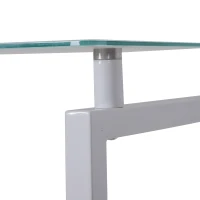 HOMCOM® Standregal Aktenregal Bücherregal Lagerregal Aufbewahrungsregal Weiß 60 x 40 x 96,5 cm(m-8)